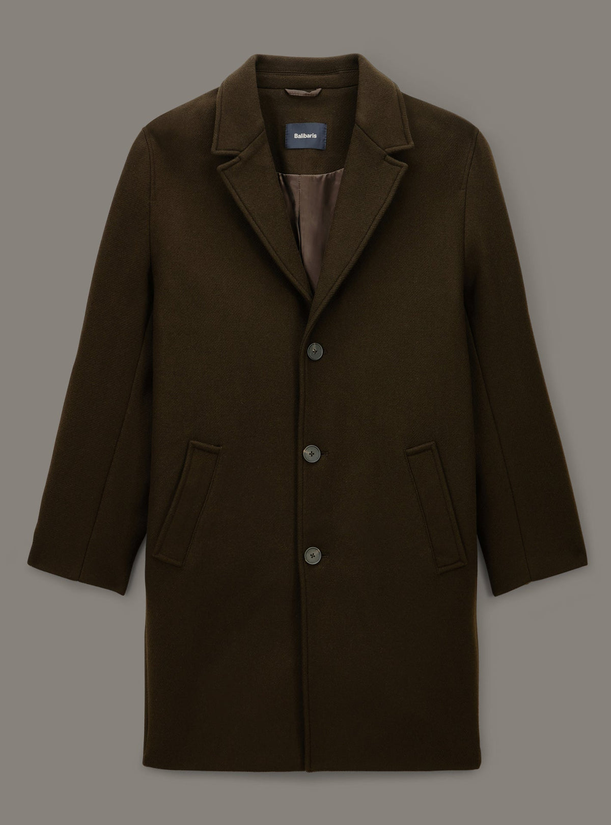 Alden Dark Khaki Coat