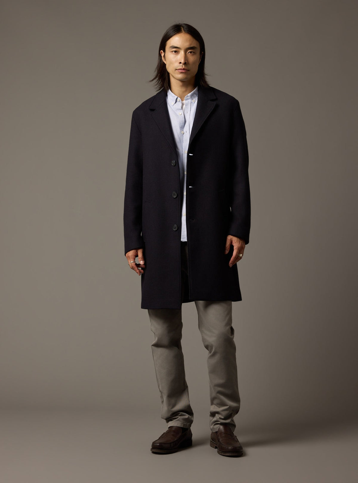Alden Navy Coat