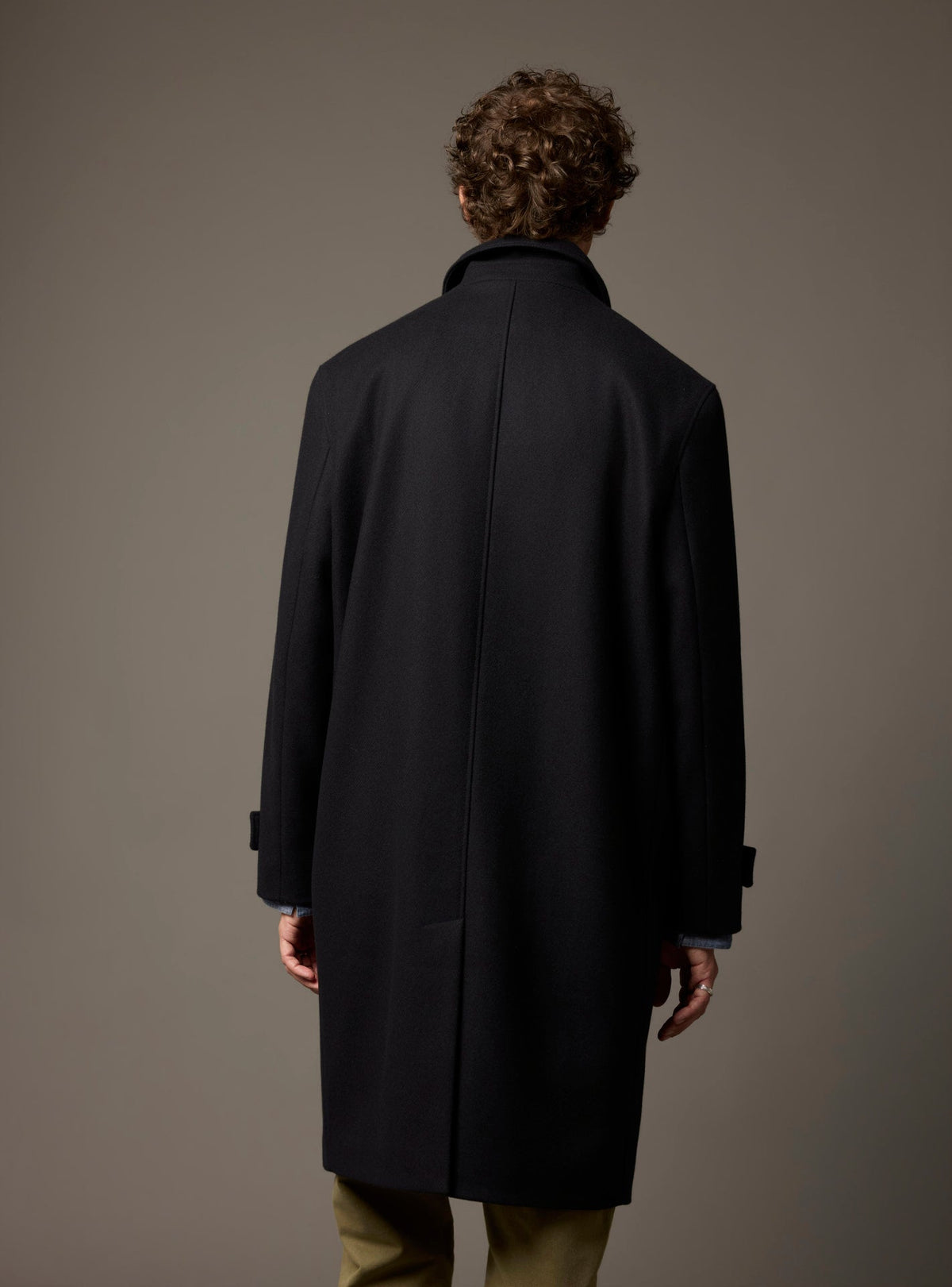 Auguste Navy Coat