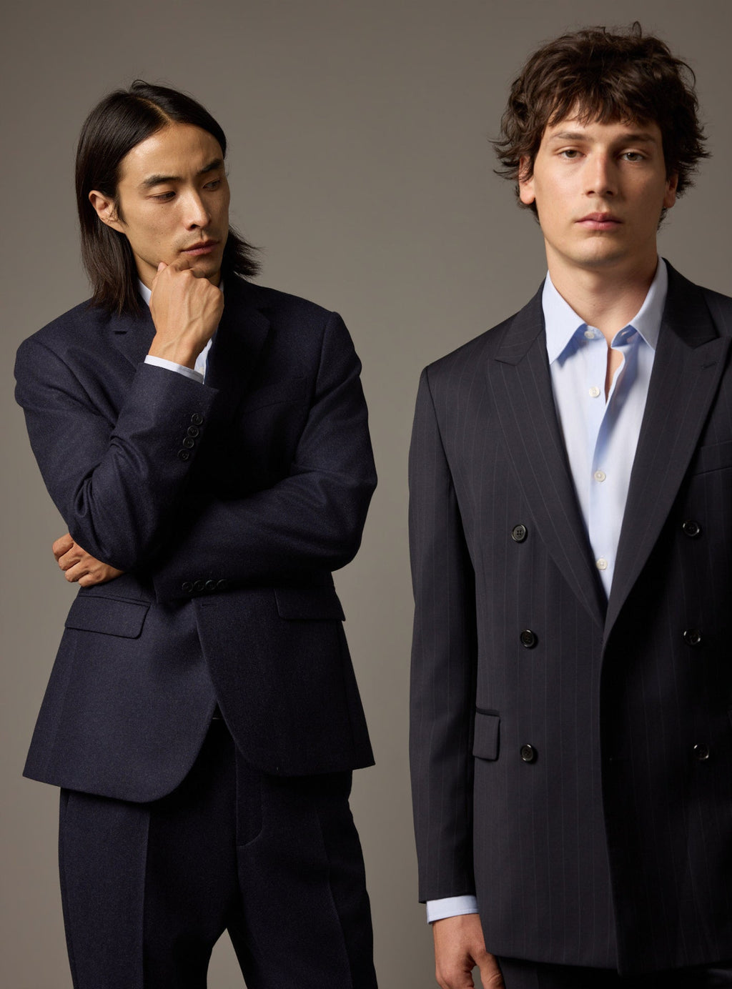 Laslo Navy/White suit pants