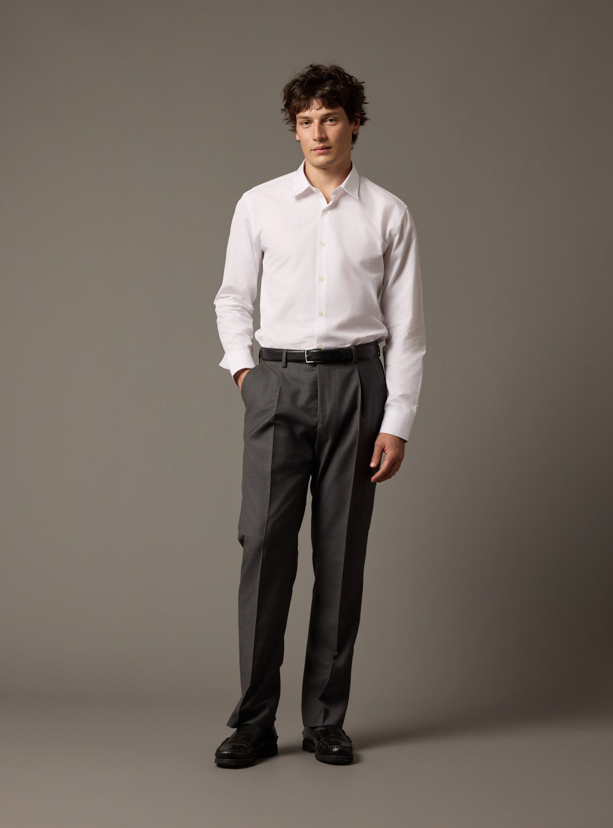 Laslo Anthracite suit pants