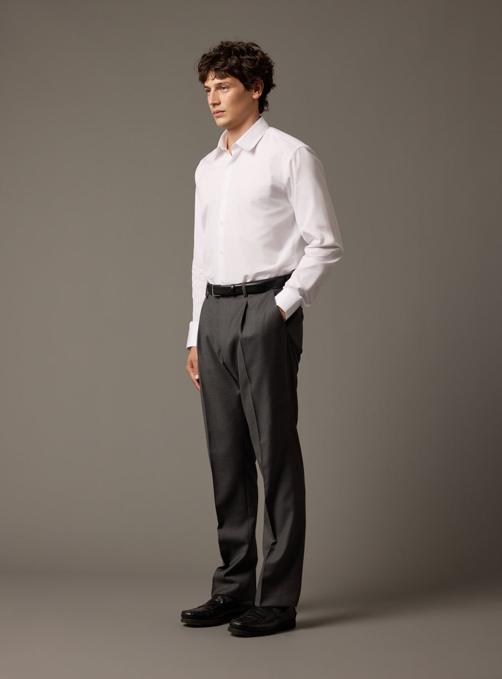 Laslo Anthracite suit pants