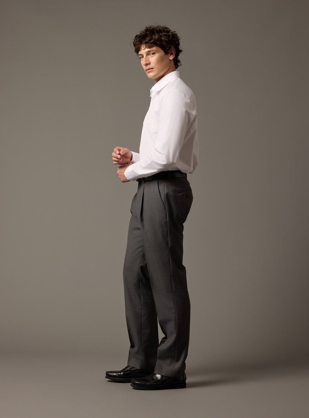 Laslo Anthracite suit pants