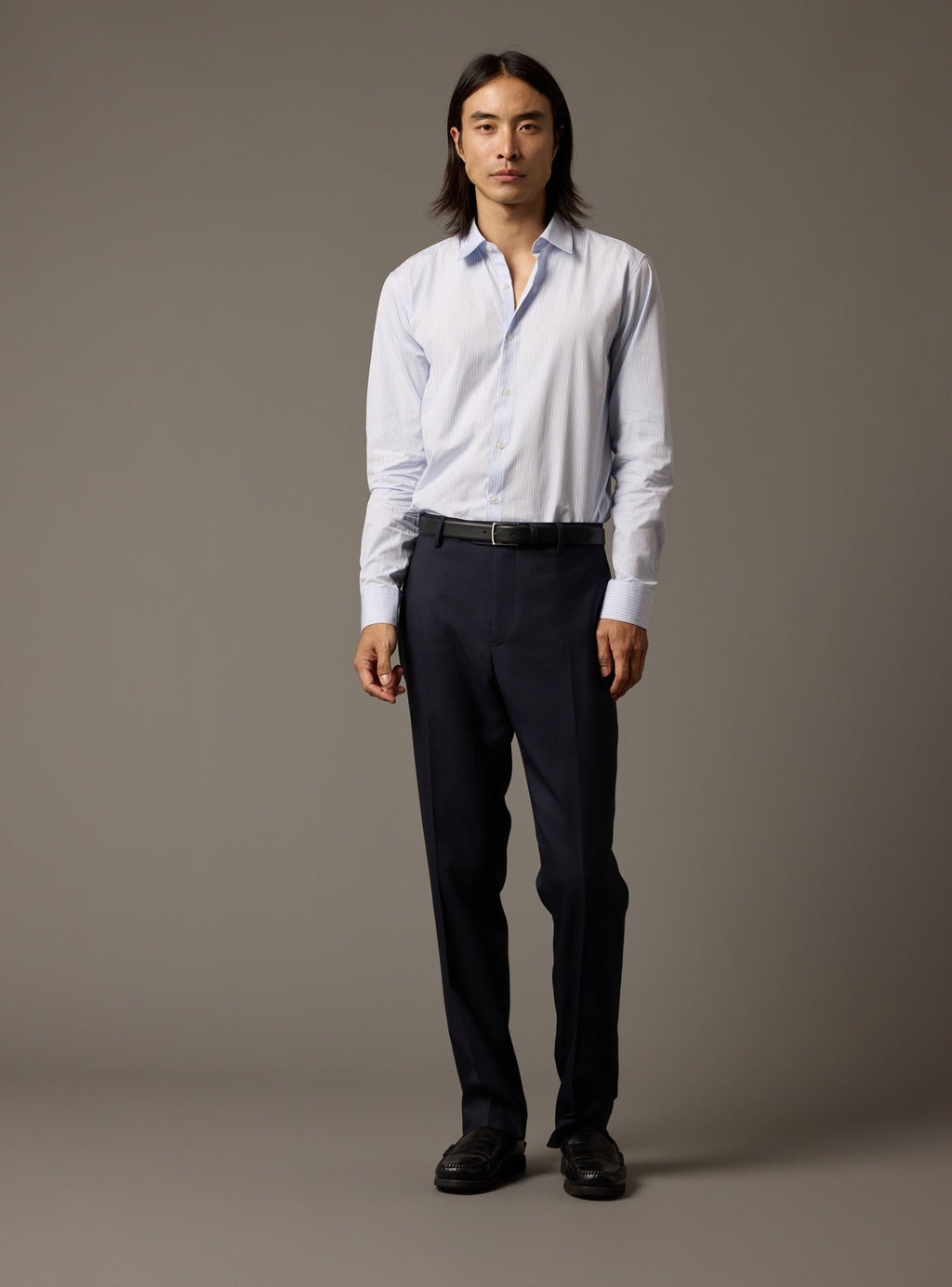 Rogue Navy Suit Trousers