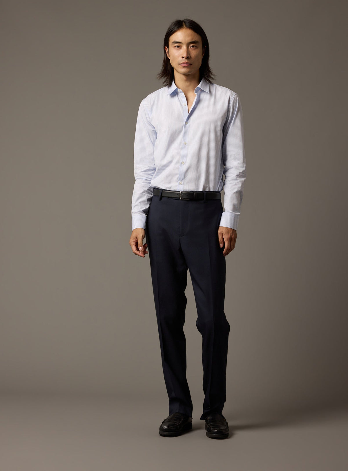 Rogue Navy Suit Trousers