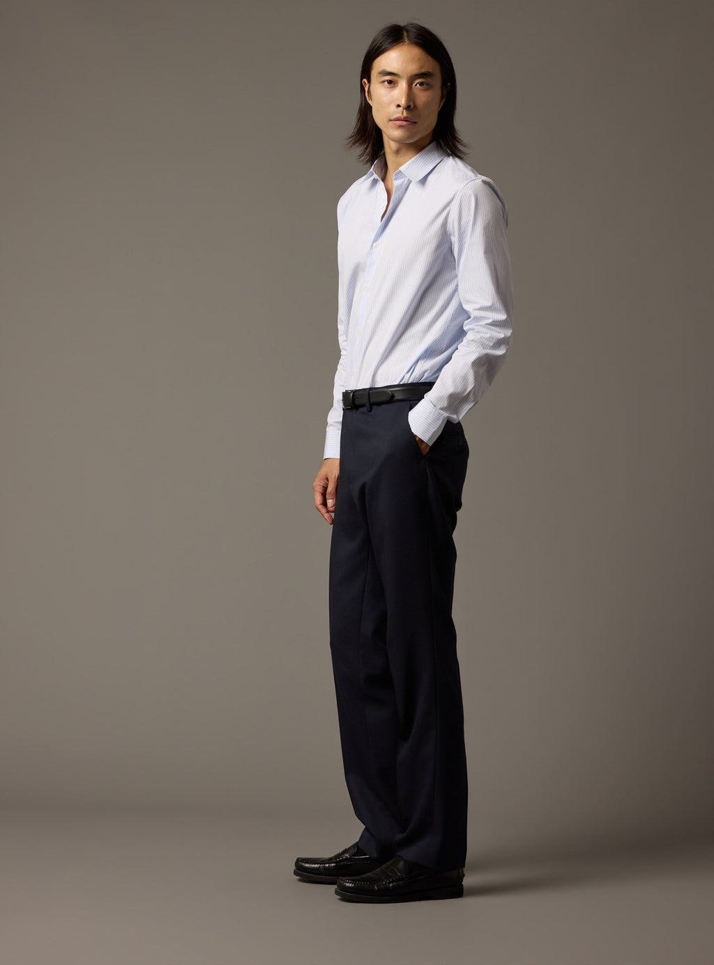 Rogue Navy Suit Trousers