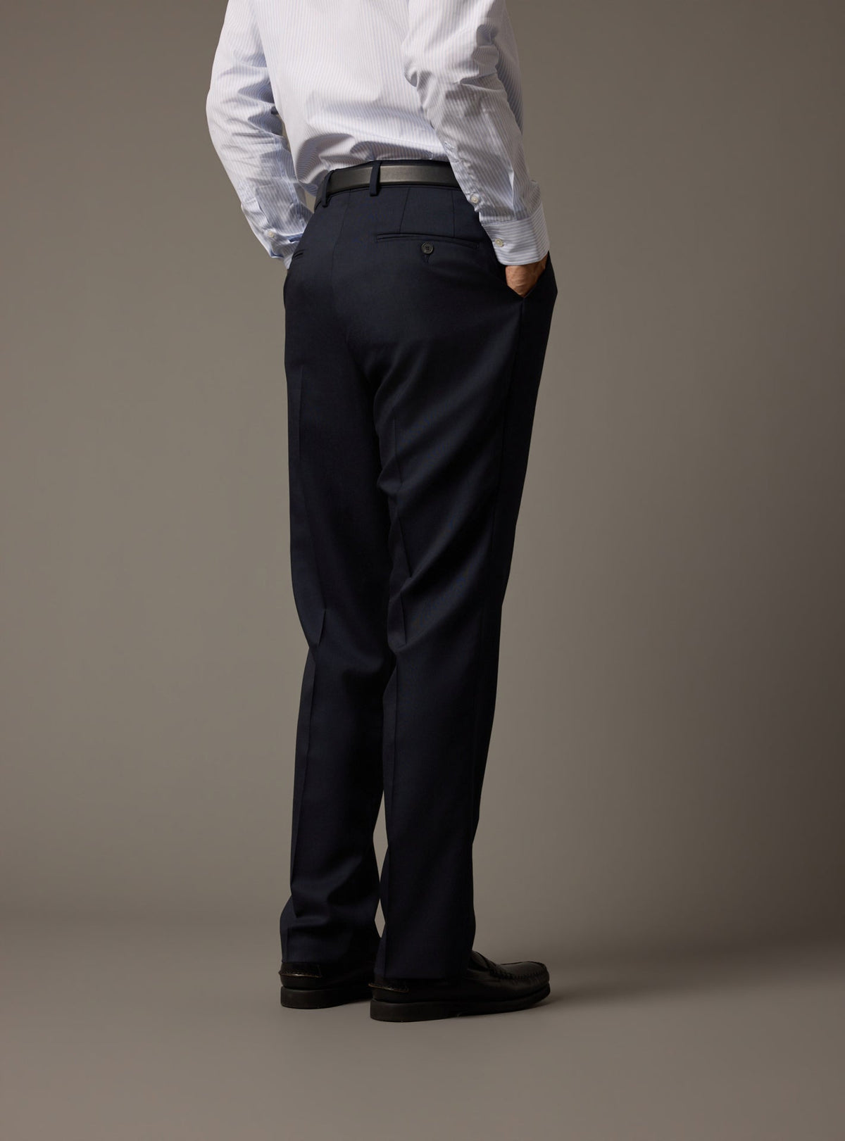 Rogue Navy Suit Trousers