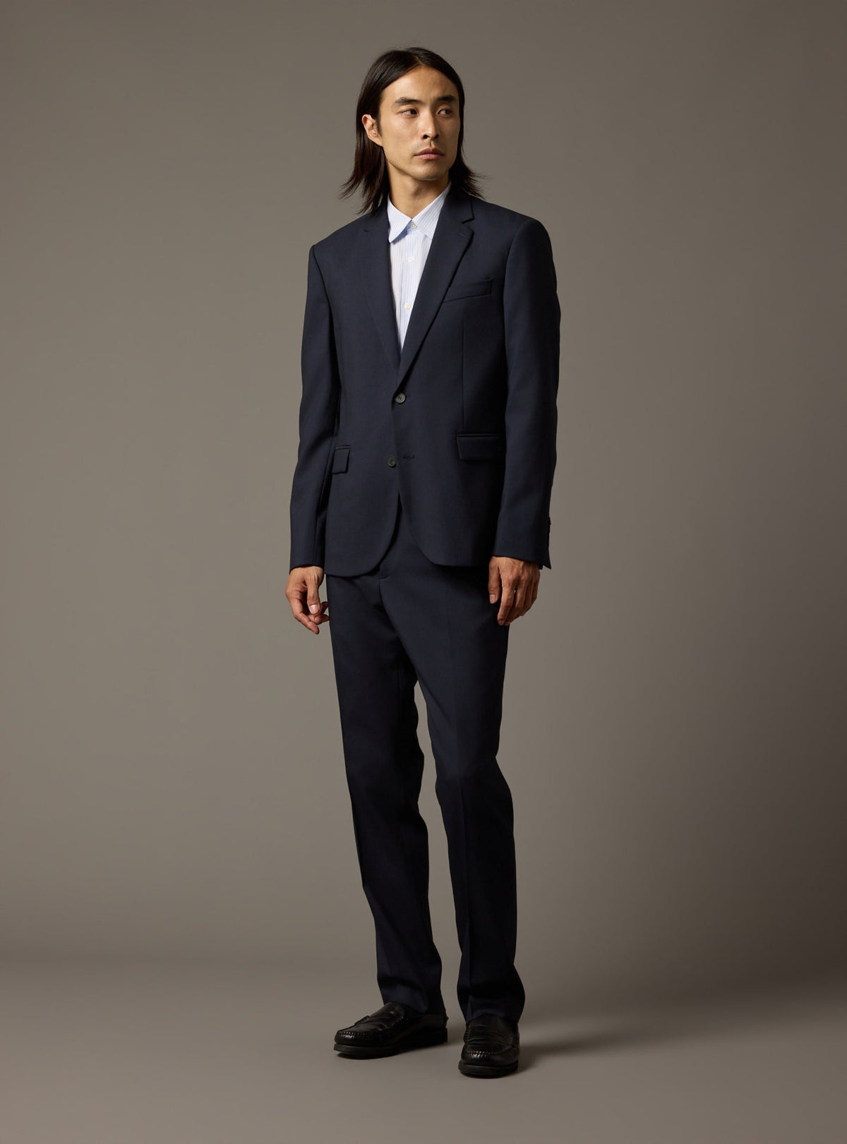 Rogue Navy Suit Trousers