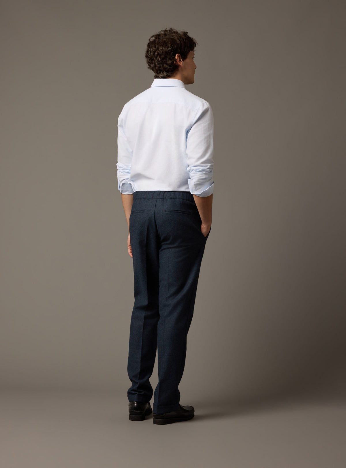 Steven Navy Trousers