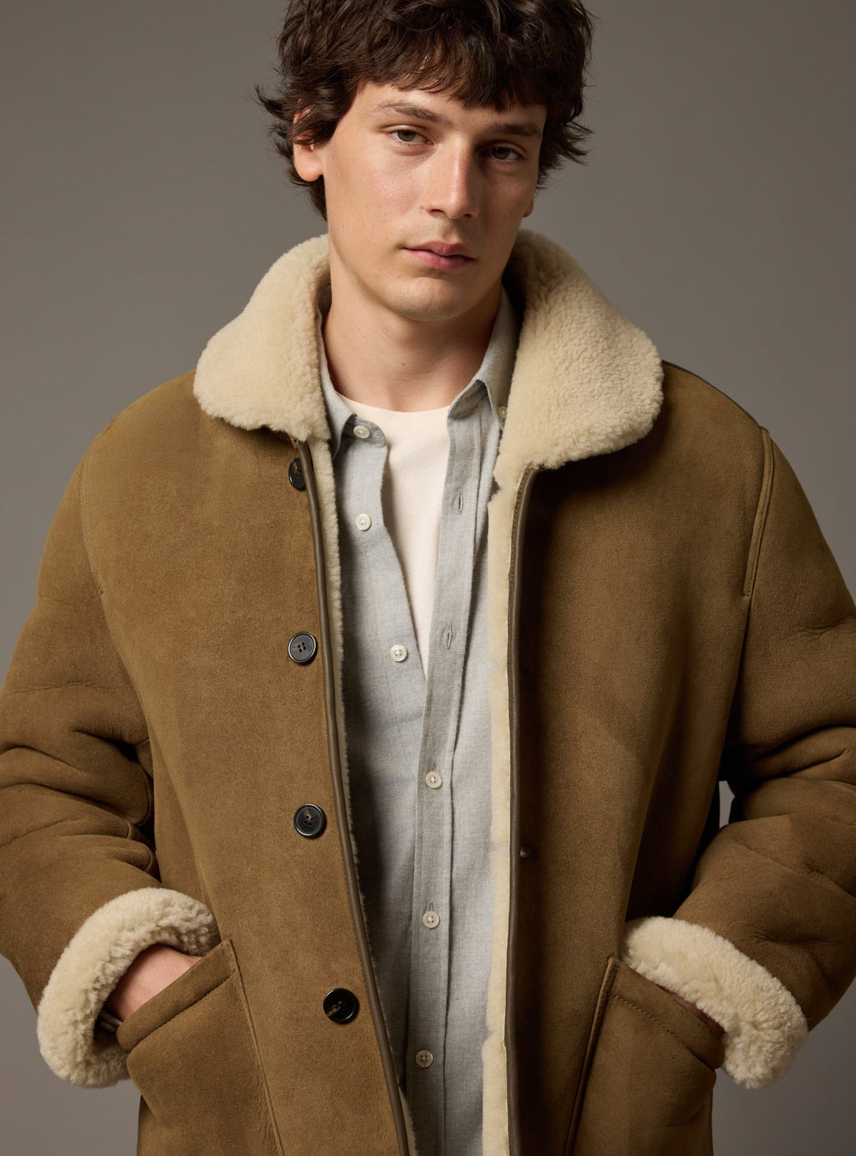 Carter Expresso Sheepskin Jacket