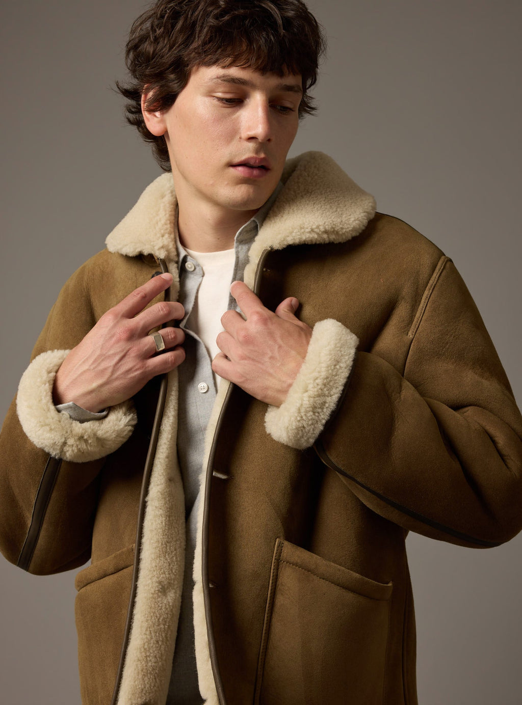 Carter Expresso Sheepskin Jacket