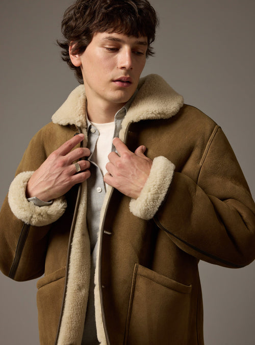 Carter Expresso Sheepskin Jacket