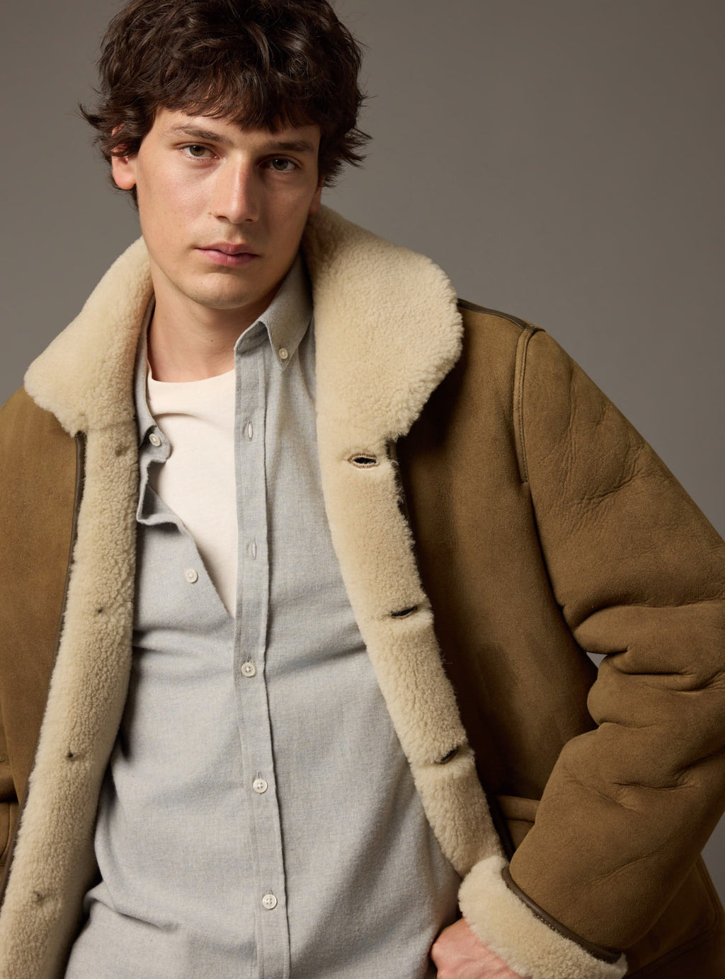 Carter Expresso Sheepskin Jacket