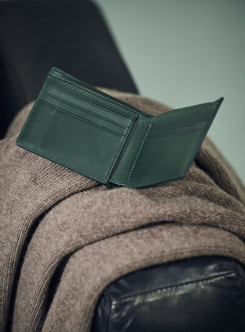 Jack Bottle Green Wallet