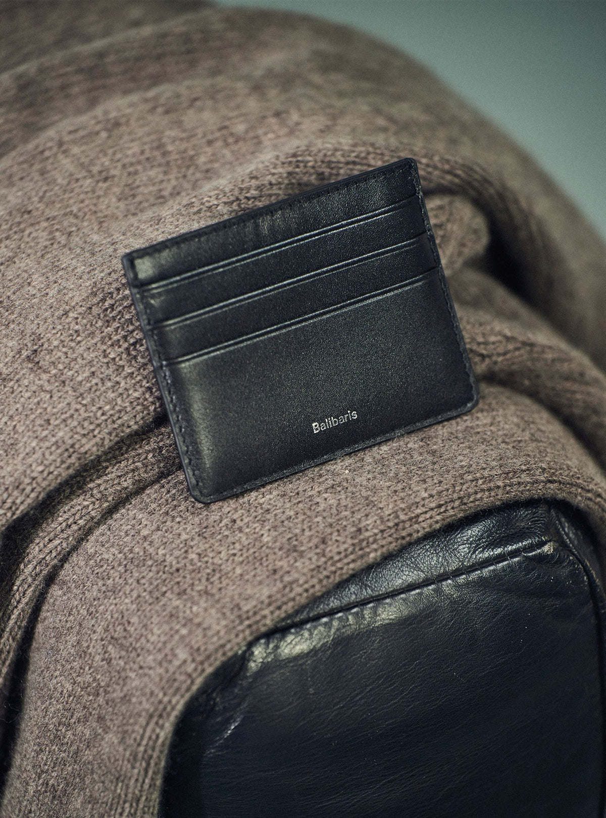 Owen Black Card Holder