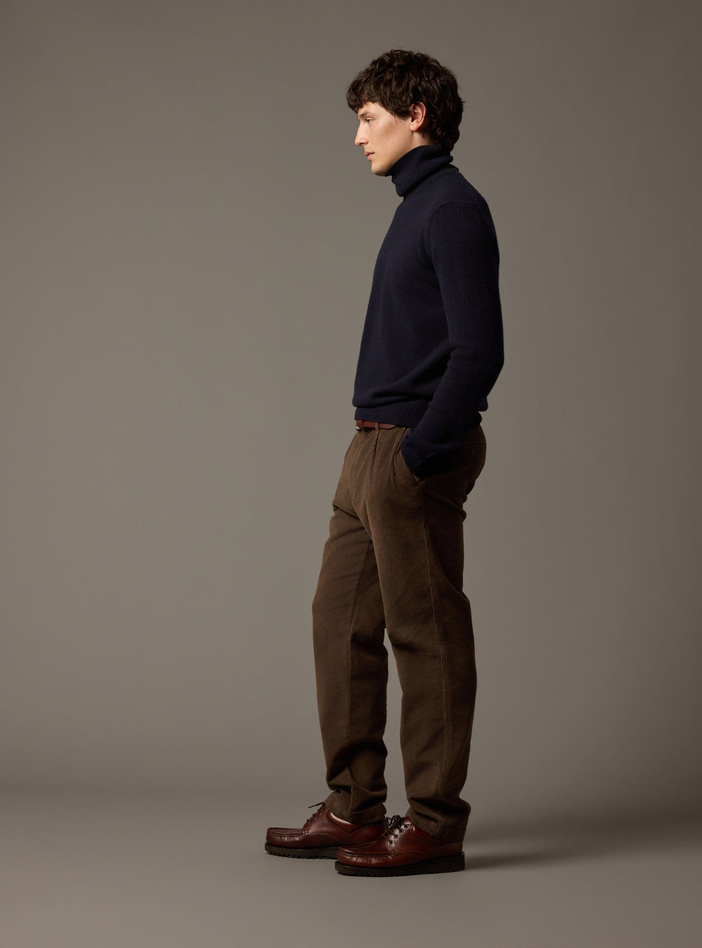 Boris Navy Sweater