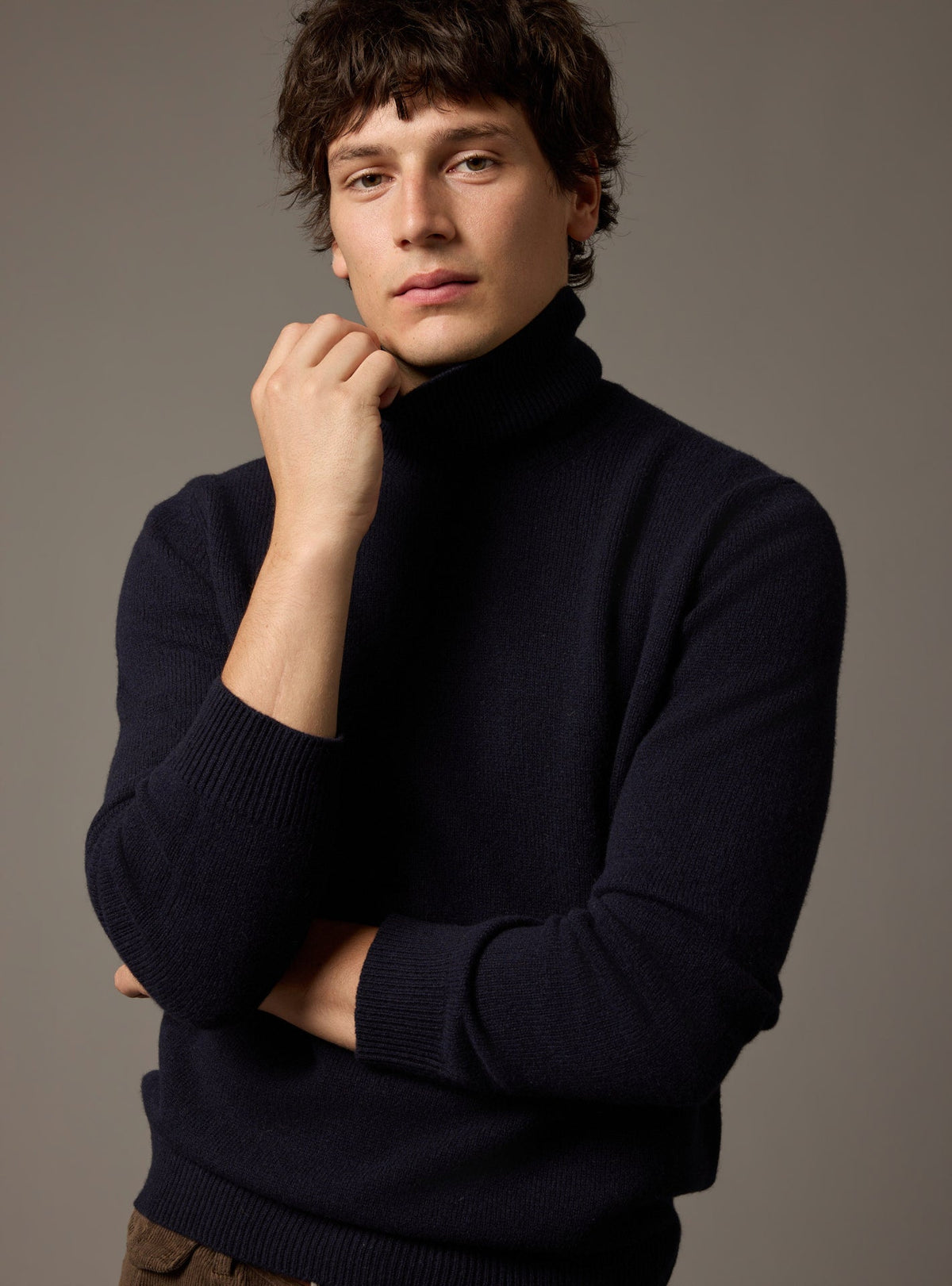 Boris Navy Sweater