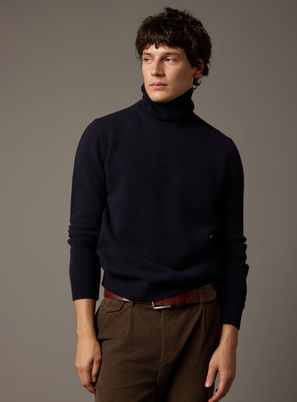 Boris Navy Sweater