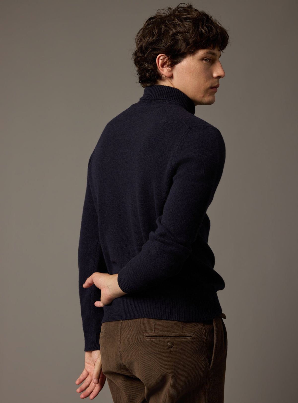 Boris Navy Sweater
