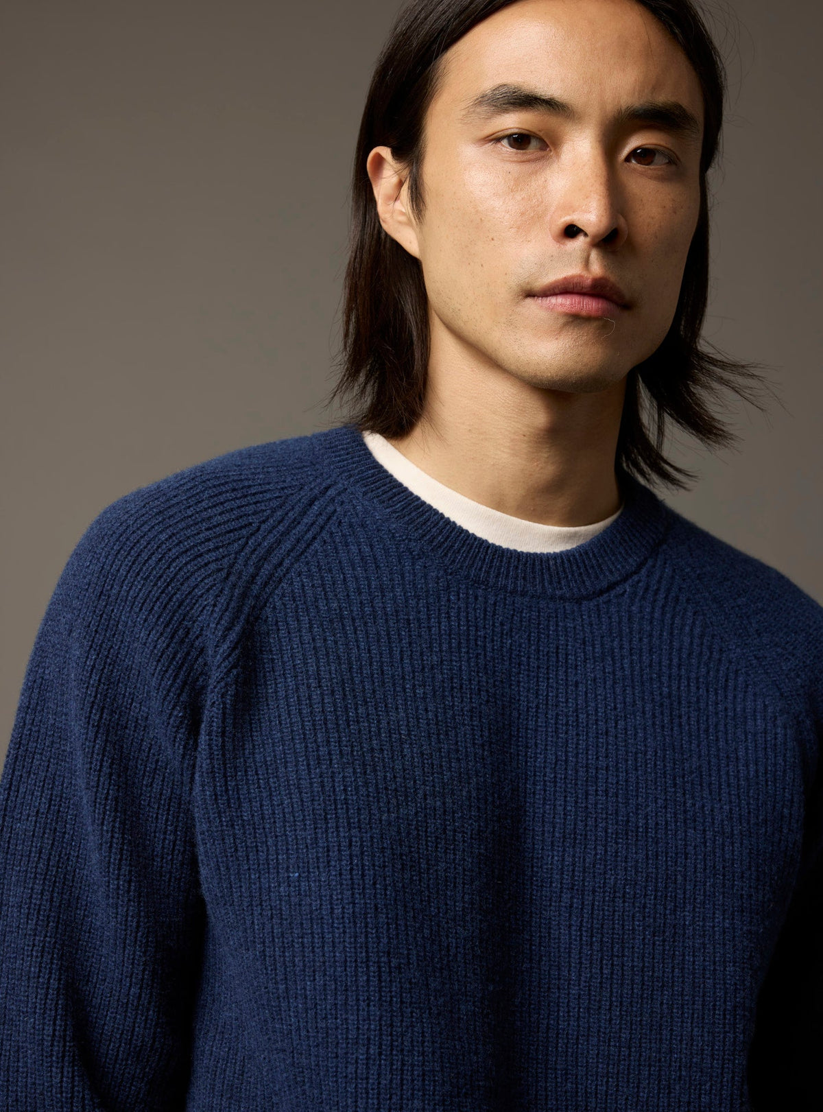 Wesley Navy Sweater