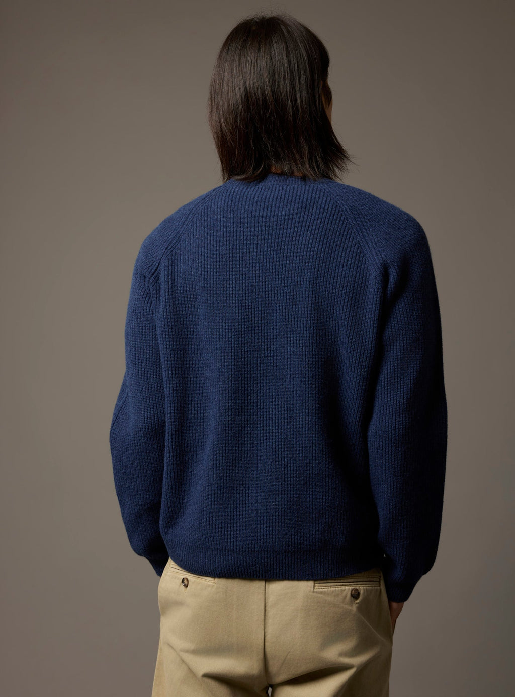 Wesley Navy Sweater
