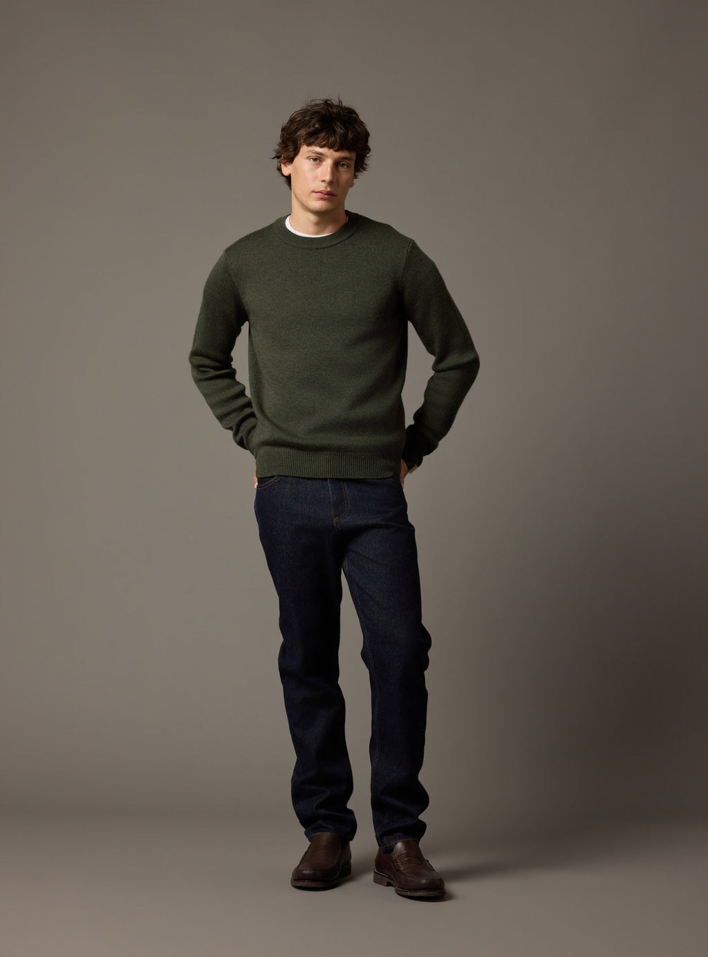 James Evergreen Sweater