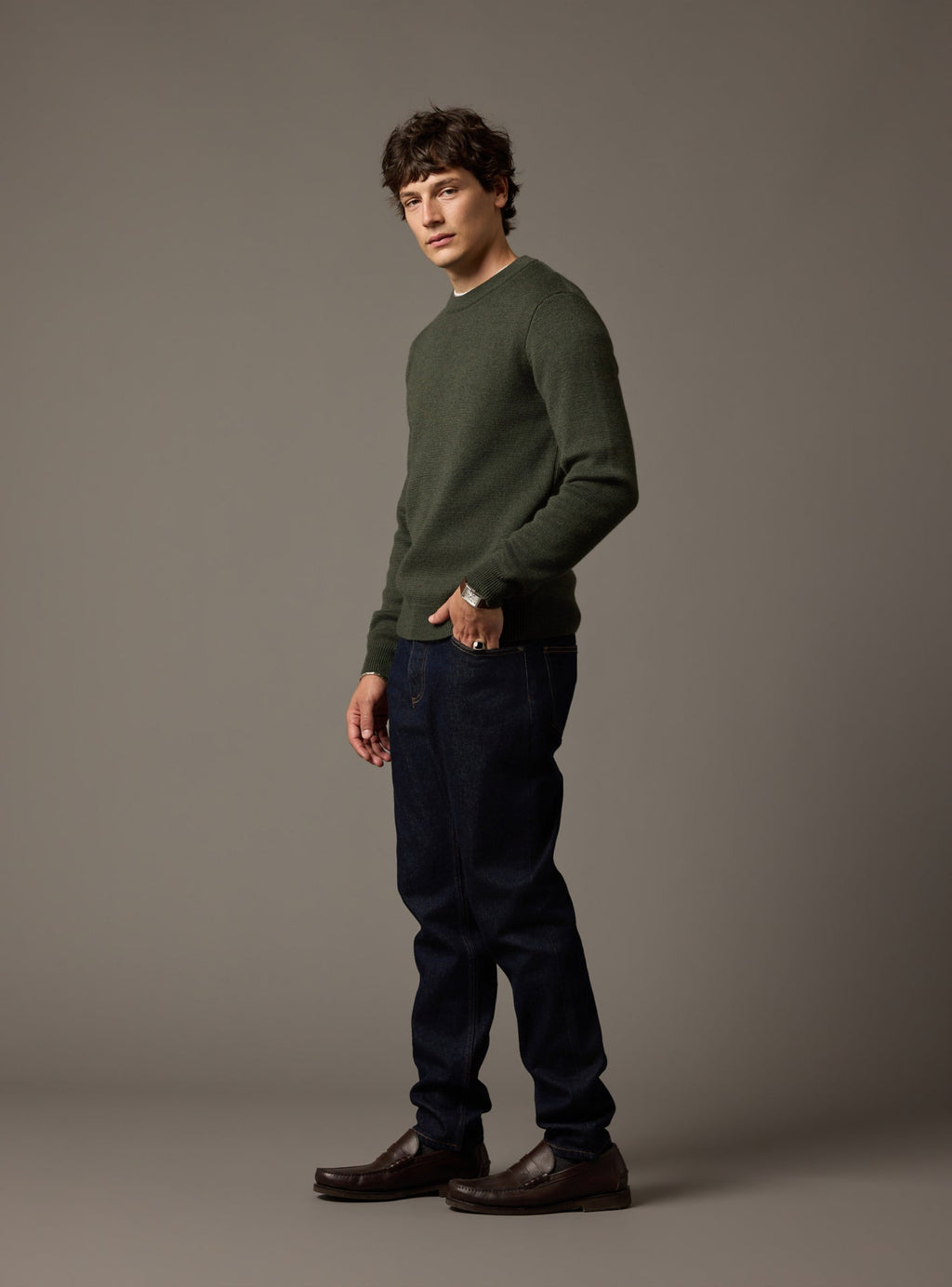James Evergreen Sweater