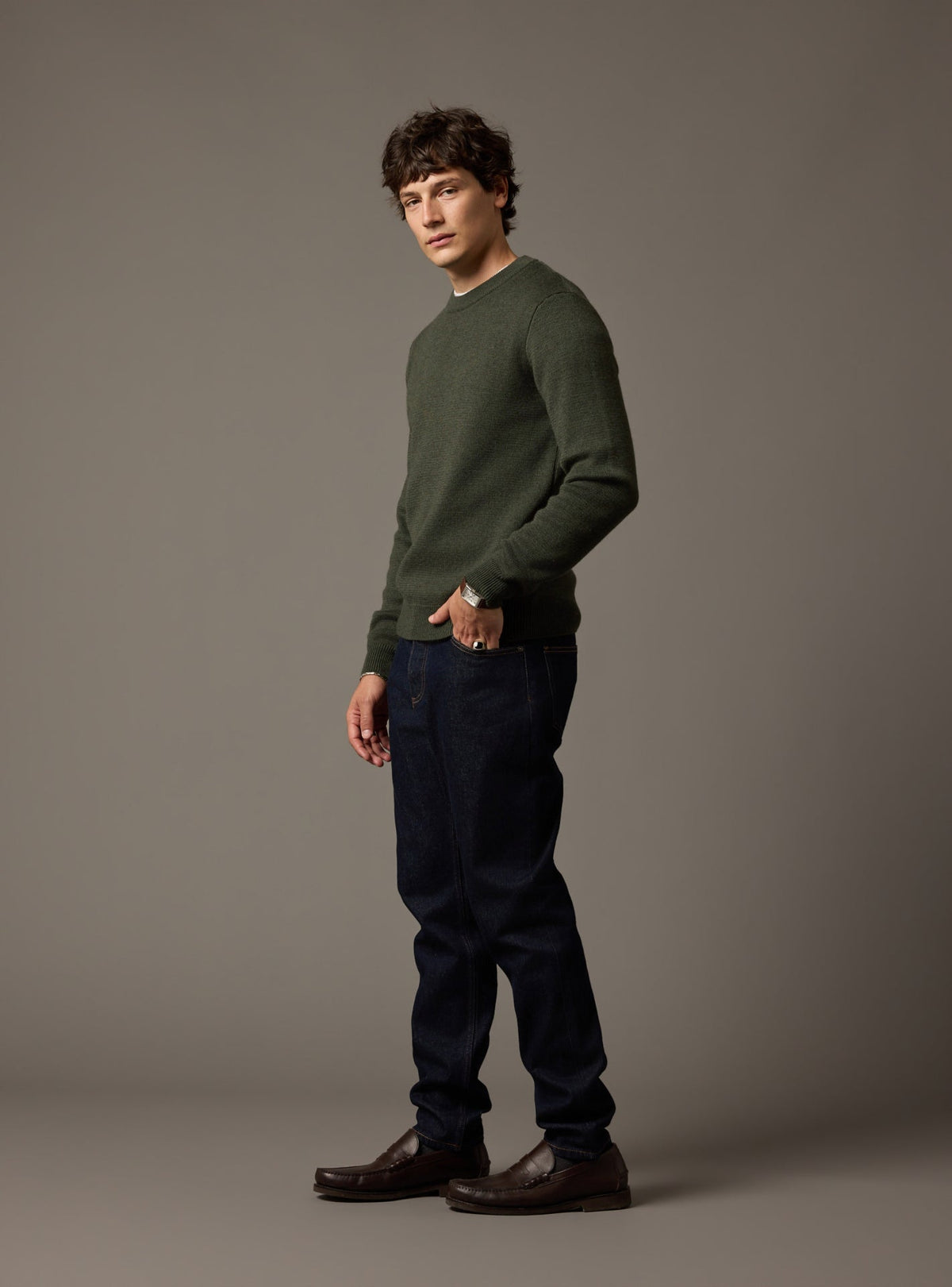 James Evergreen Sweater