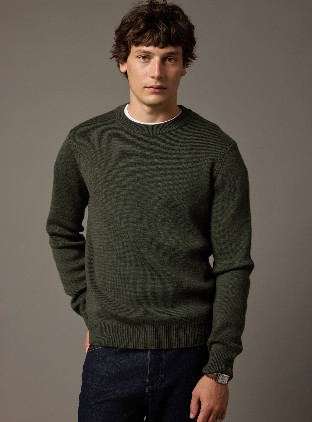 James Evergreen Sweater