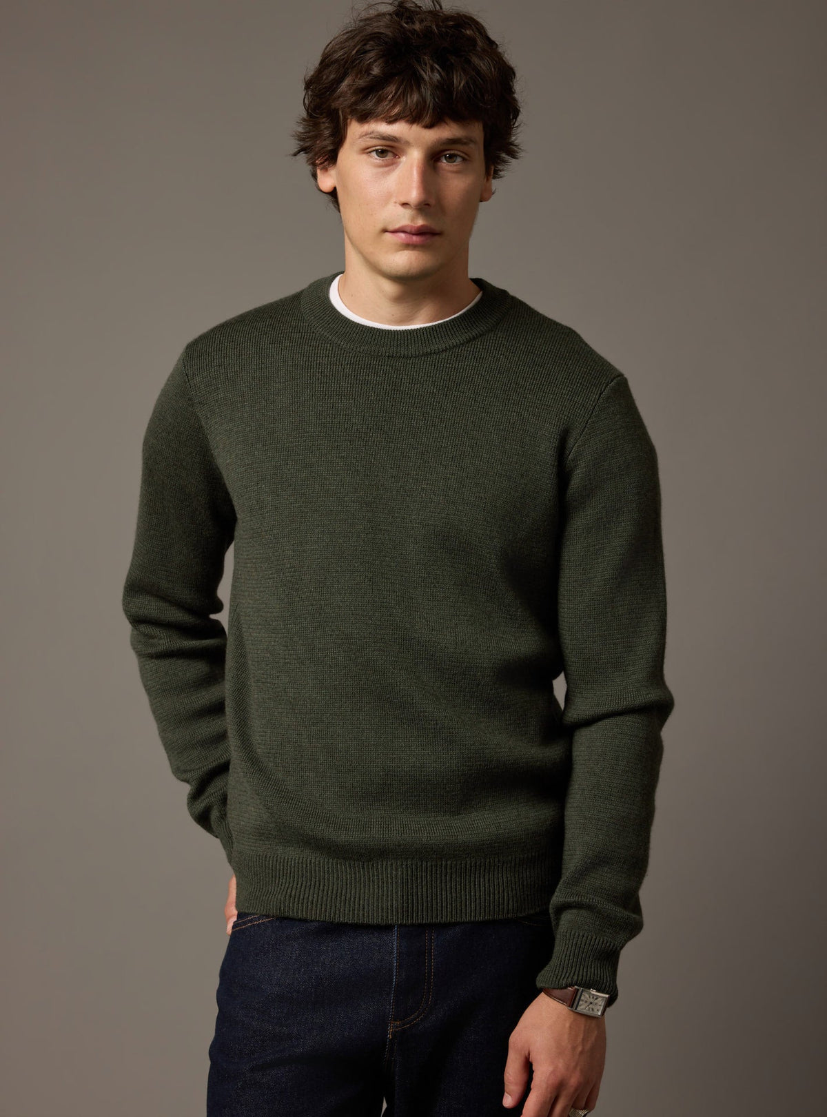 James Evergreen Sweater