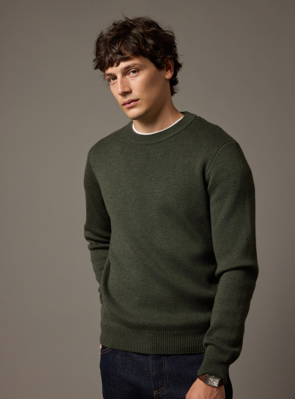 James Evergreen Sweater