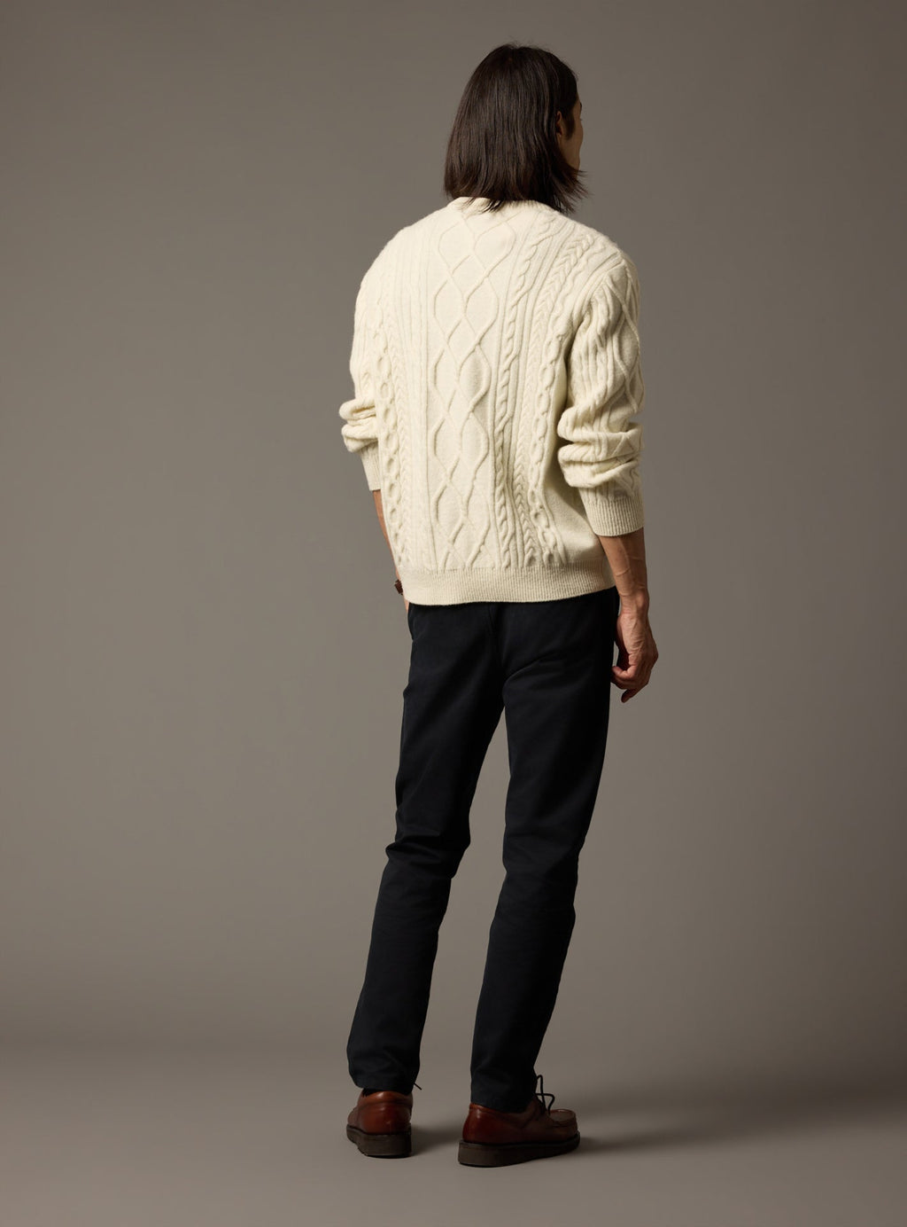 Mathis Ecru Sweater