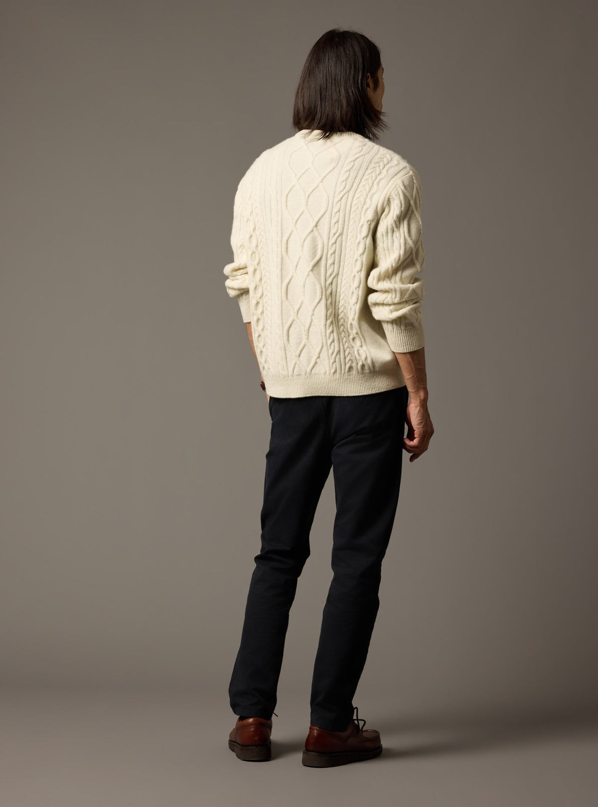 Mathis Ecru Sweater