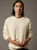Mathis Ecru Sweater