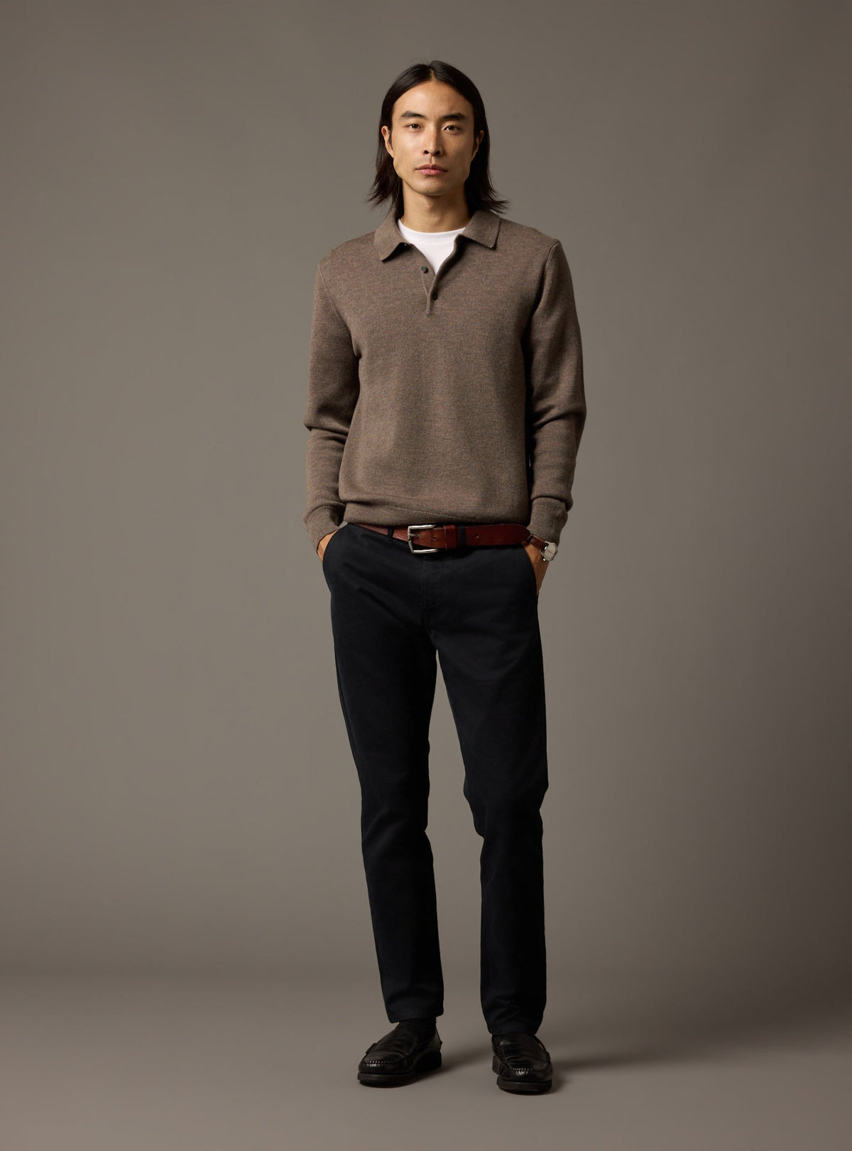 Benjamin Warm Beige Sweater