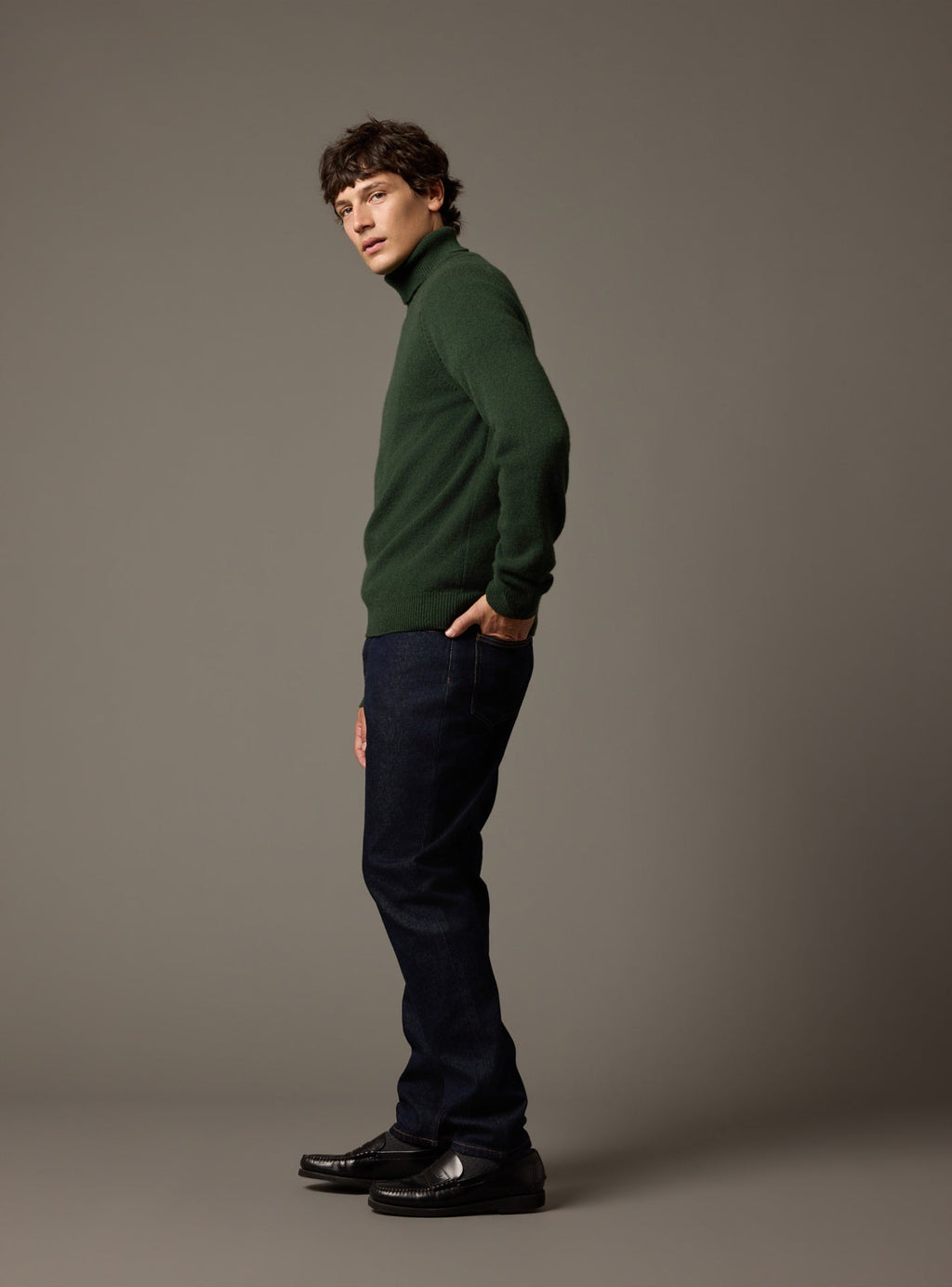 Boris Evergreen sweater