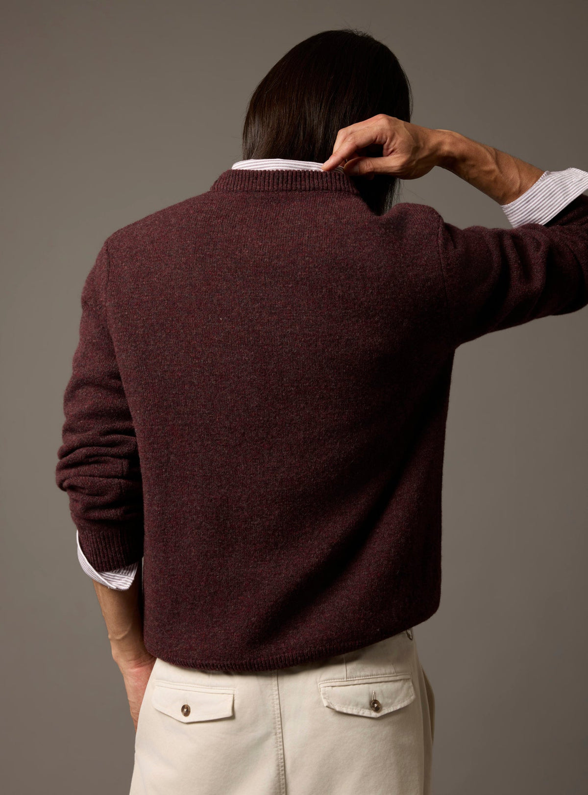 Robb Mahogany Sweater