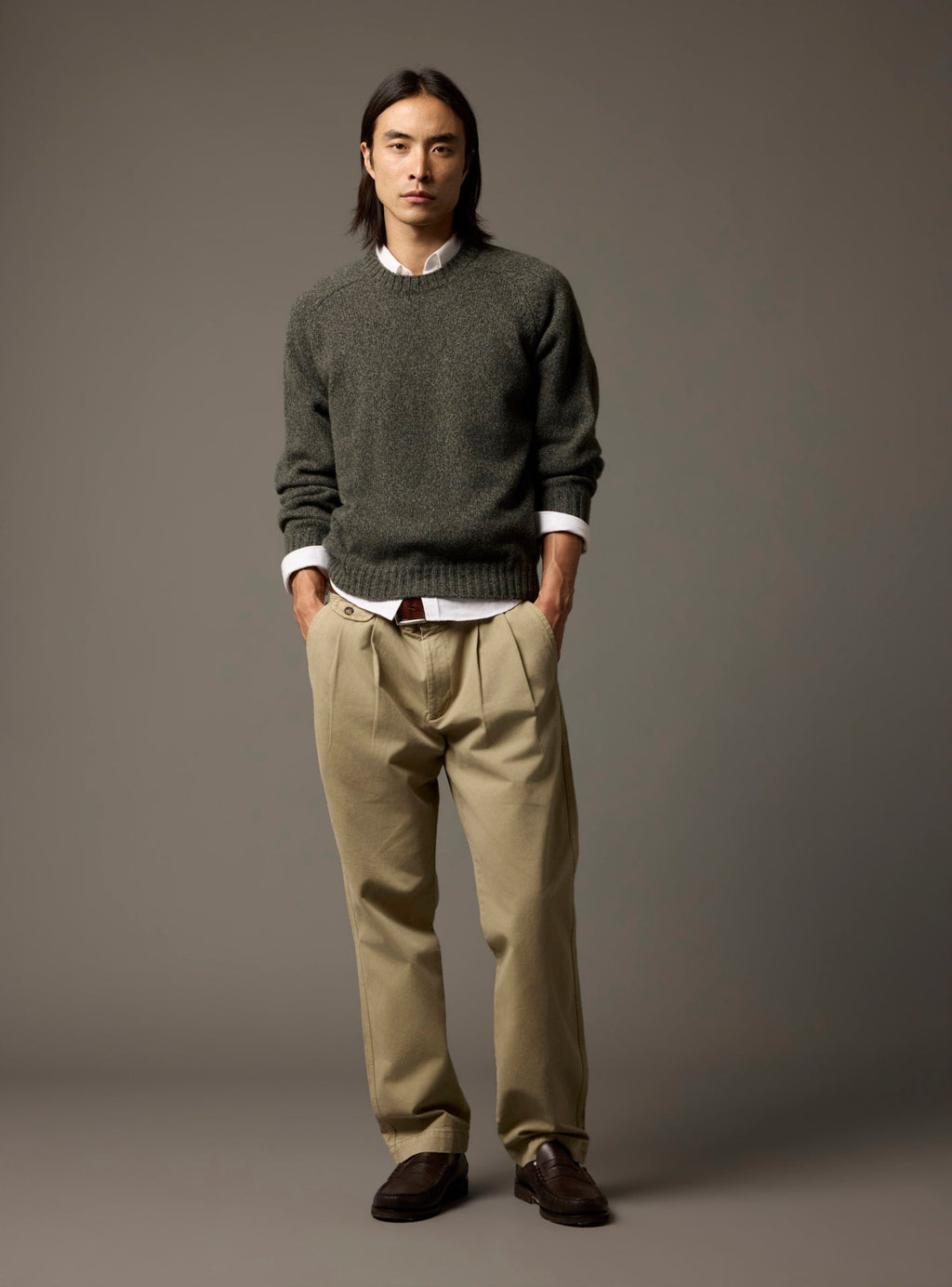 Alfie Dusky/Evergreen Sweater