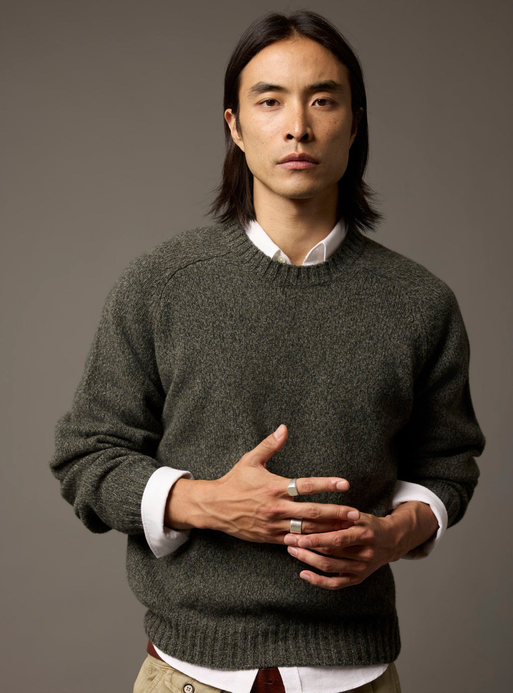 Alfie Dusky/Evergreen Sweater