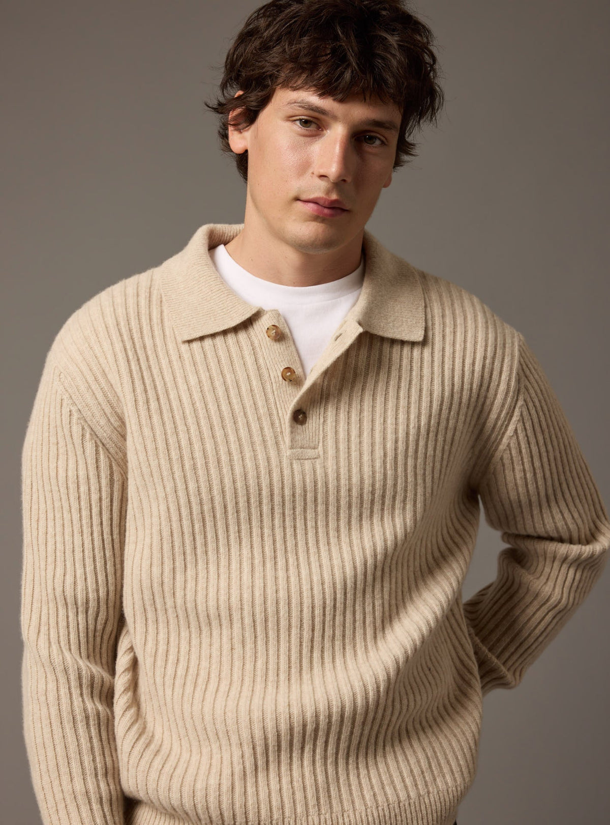 Benjamin Natural Sweater