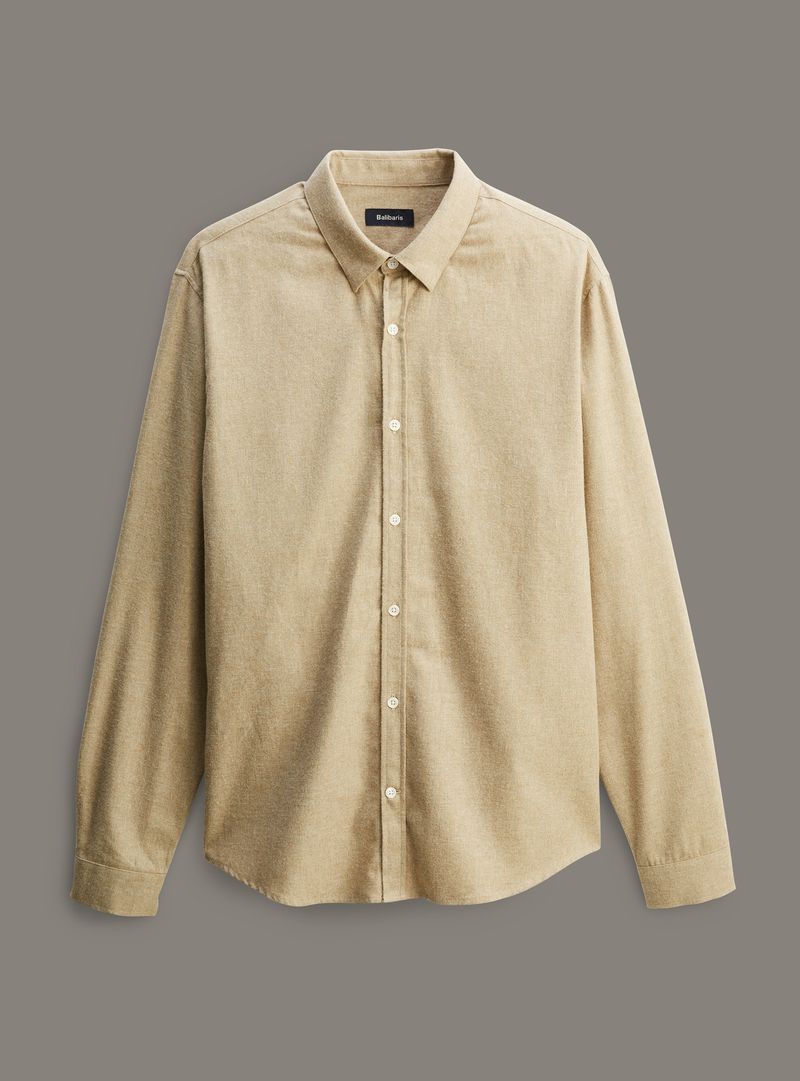 Mercer Mixed Beige Shirt