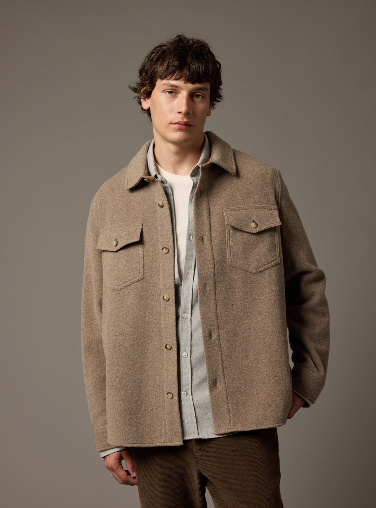 Stanley Warm Beige Overshirt