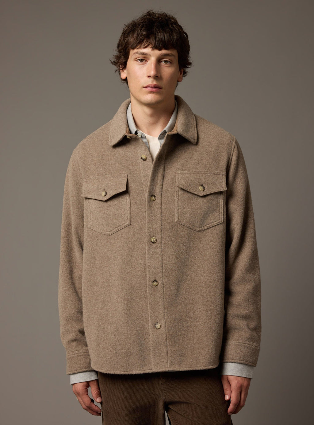 Stanley Warm Beige Overshirt