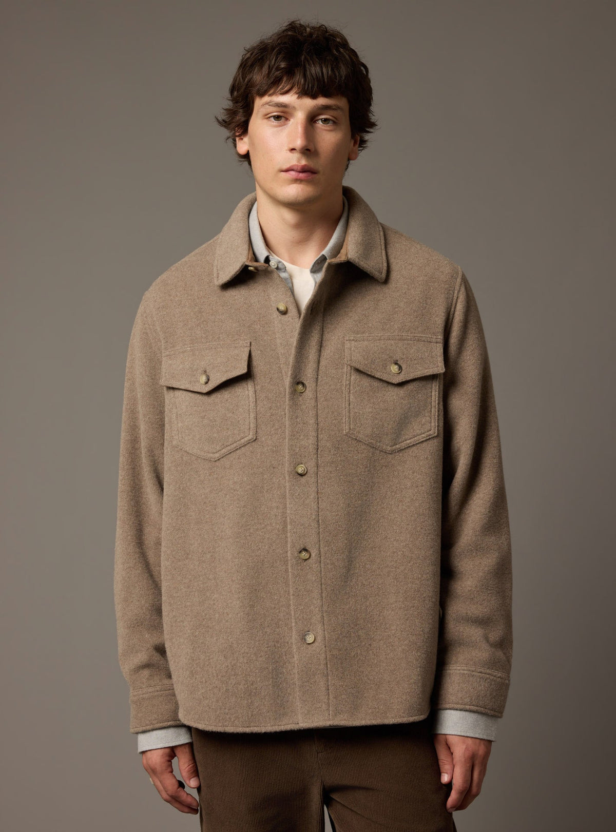 Stanley Warm Beige Overshirt