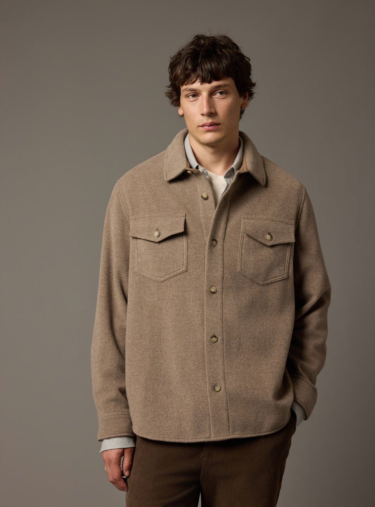 Stanley Warm Beige Overshirt