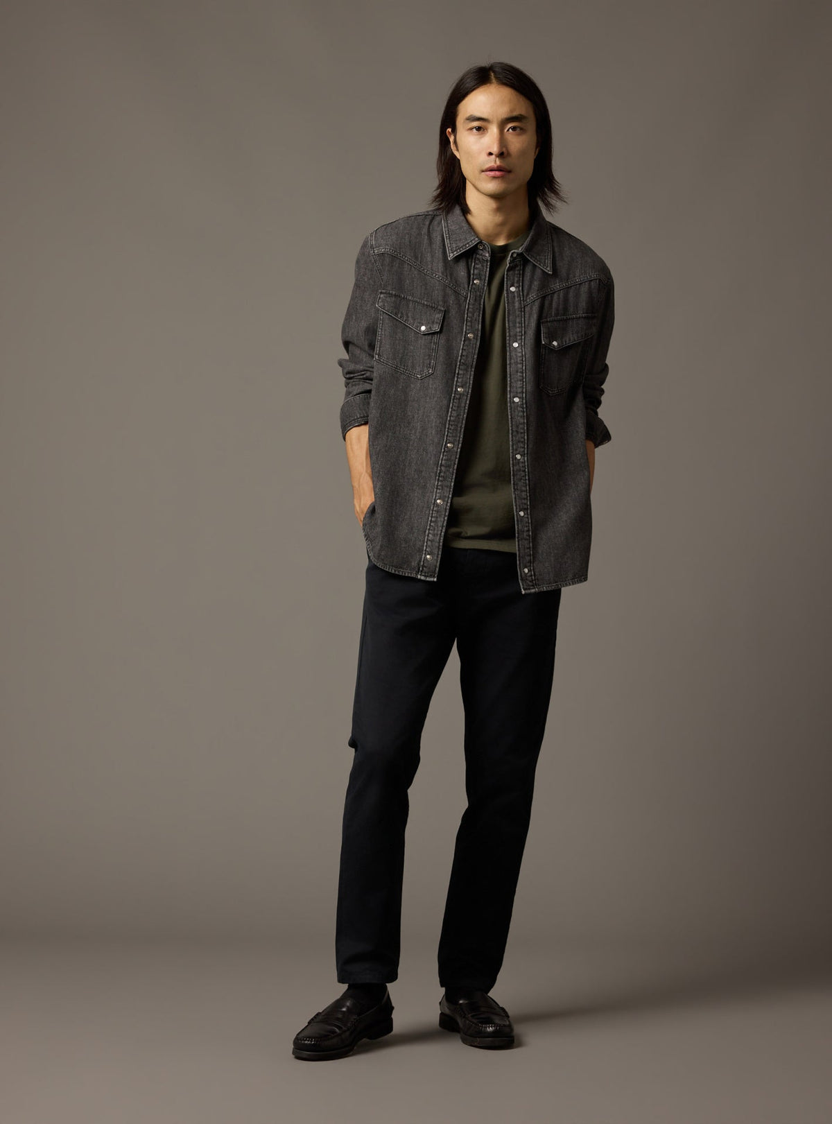 Stallone Anthracite Overshirt