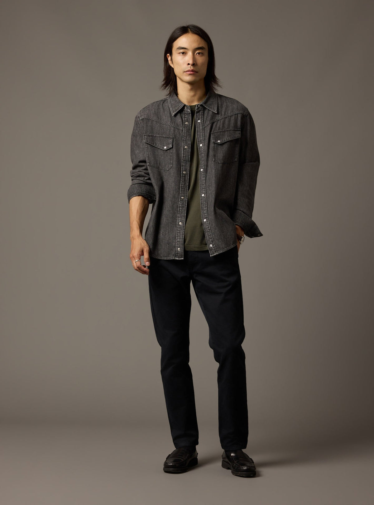 Stallone Anthracite Overshirt