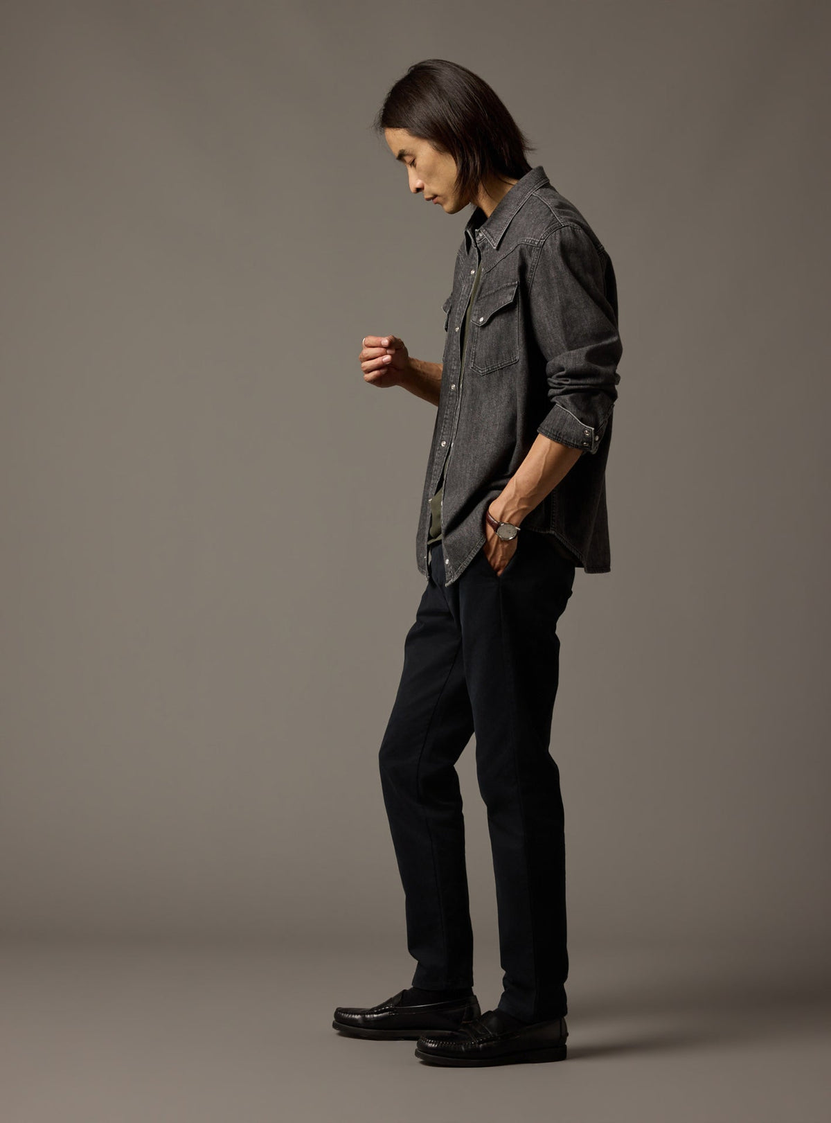 Stallone Anthracite Overshirt