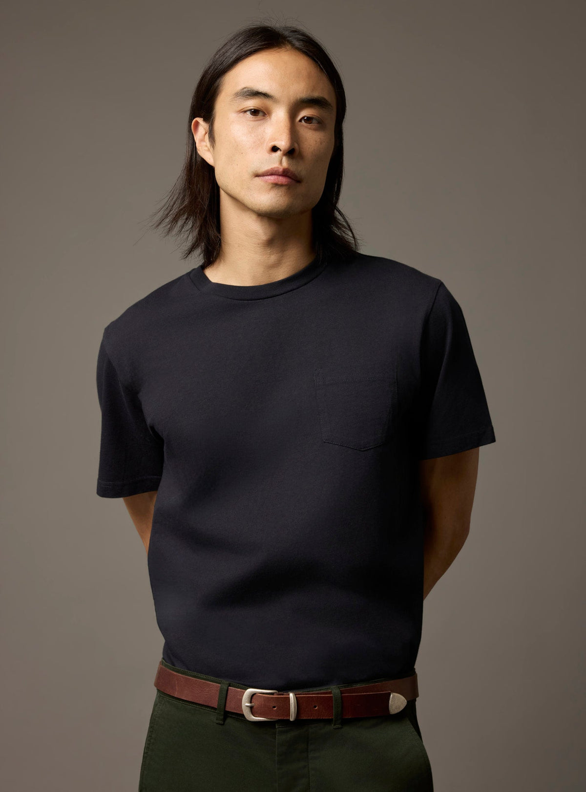 Mitch Navy T-shirt
