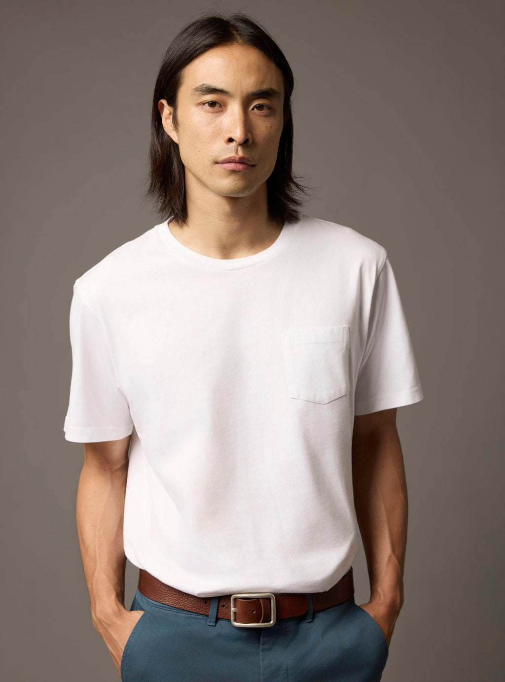 White T-shirt Mitch